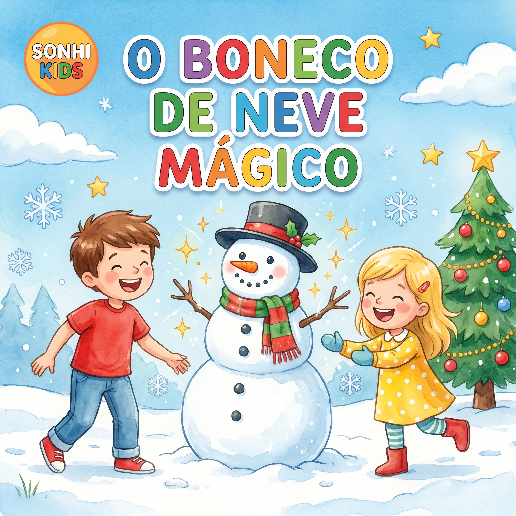O Boneco de Neve Mágico