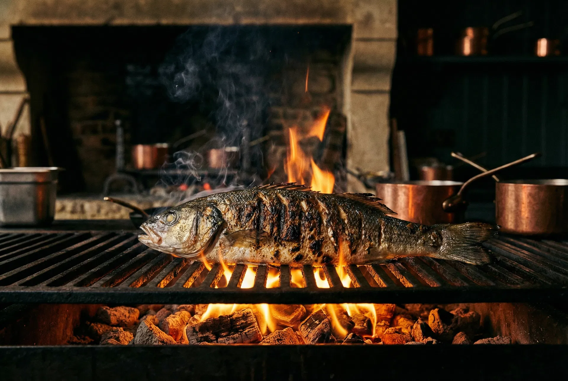 Brasa de llenya d'alzina