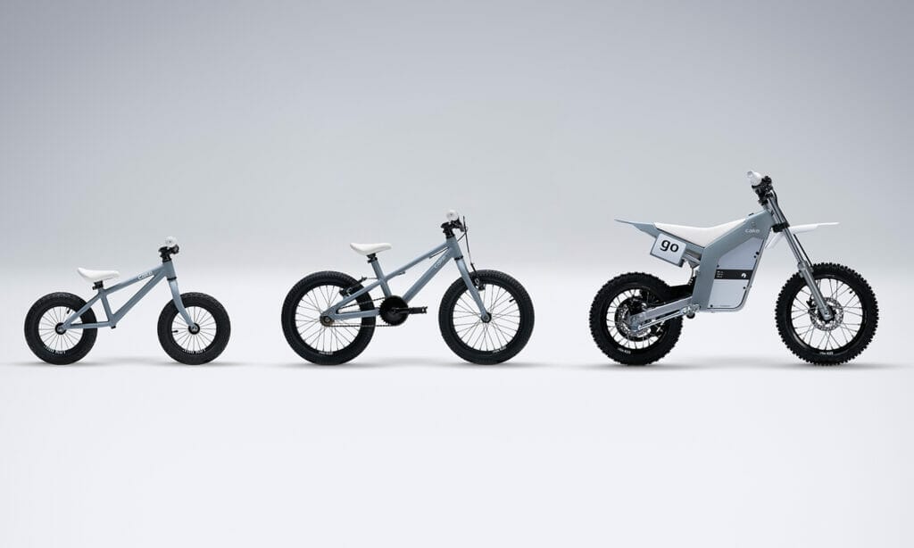 Bikes, white background