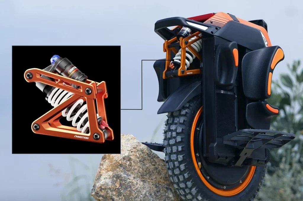 An Auto Draft of a motorcycle on a rock.