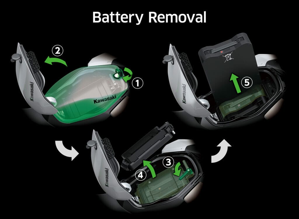 How to remove a scooter battery.