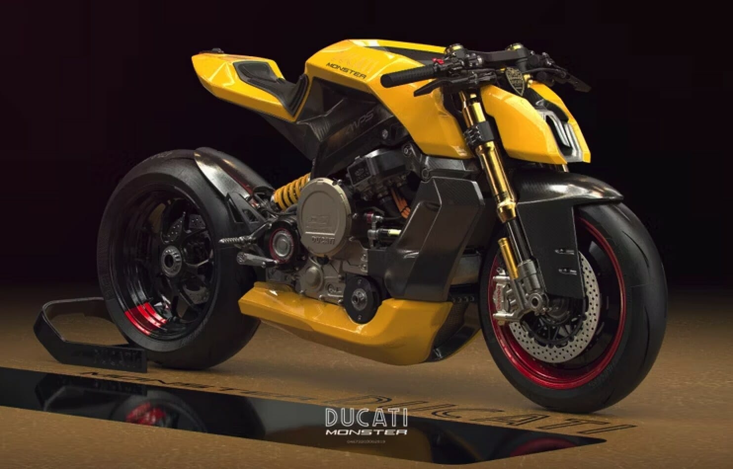 Electric Ducati Monster