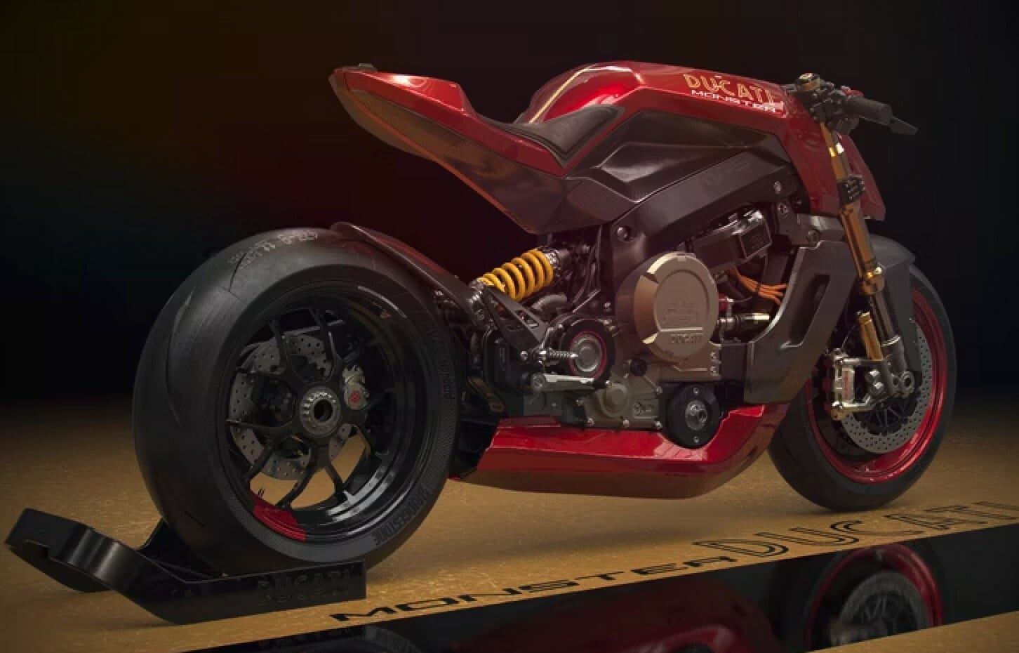 Electric Ducati Monster