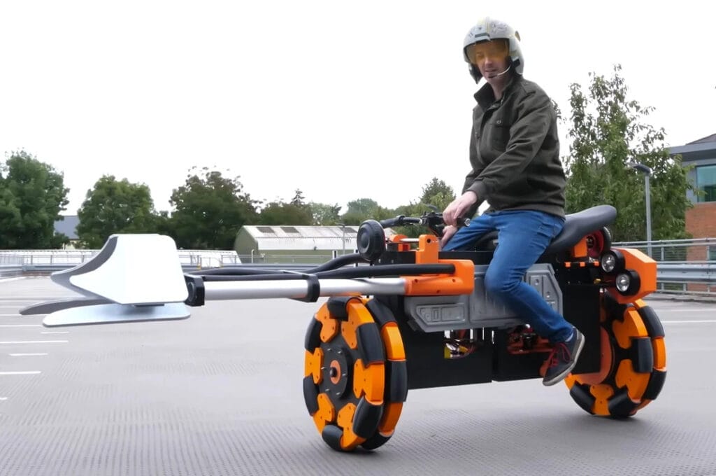 Motorcycle, parking lot