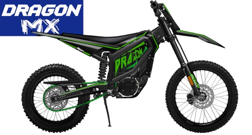 This electric dirt bike is made at the Talaria Electric Motorcycles factory.