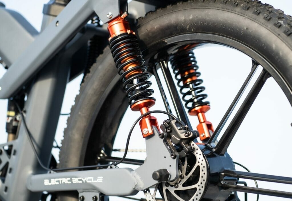 a close up of a motorcycle