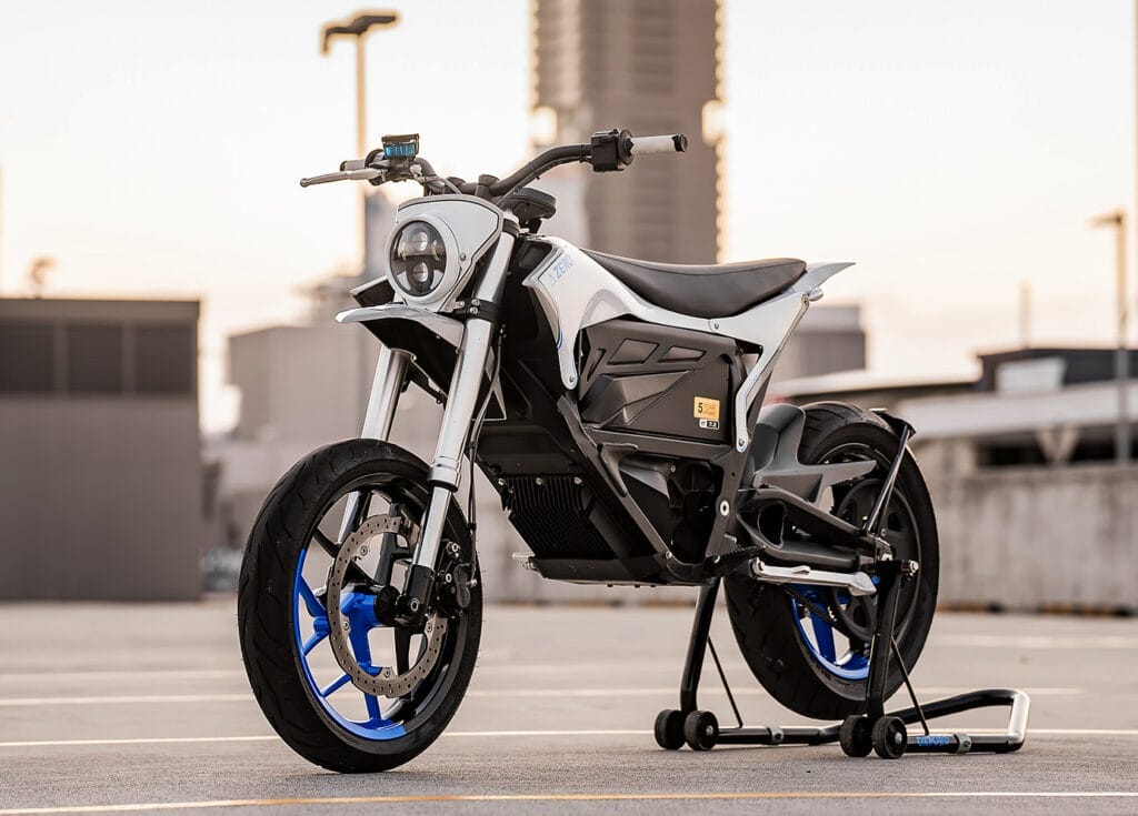 A white and blue <a href=