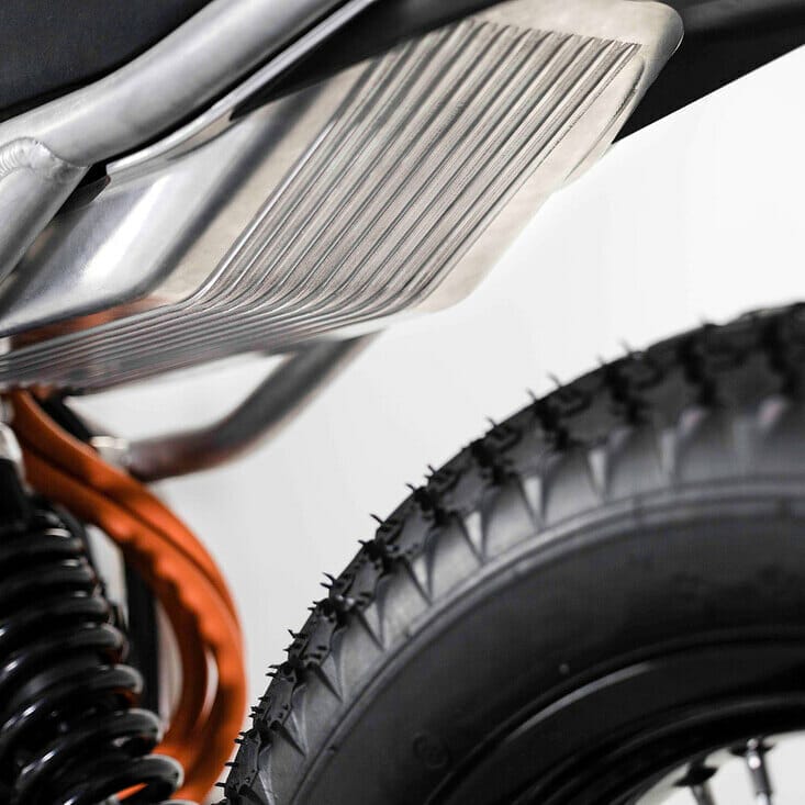 Close up, motorcycle
