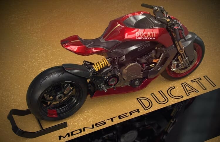 Electric Ducati Monster