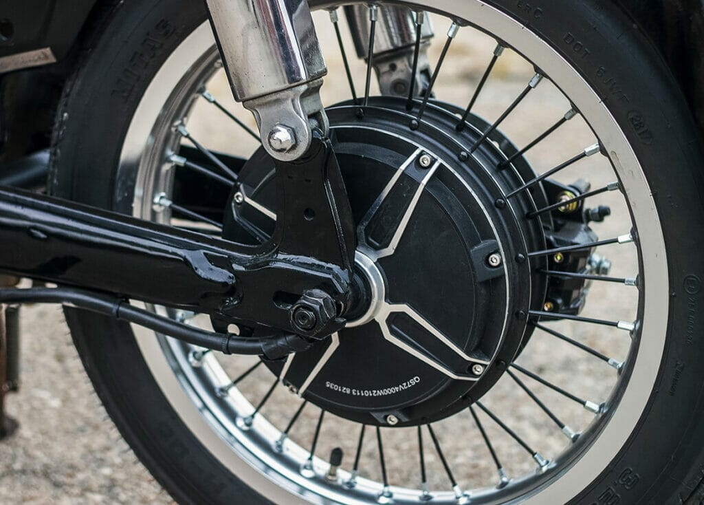 Harley-Davidson transformed into Silent Beauty.