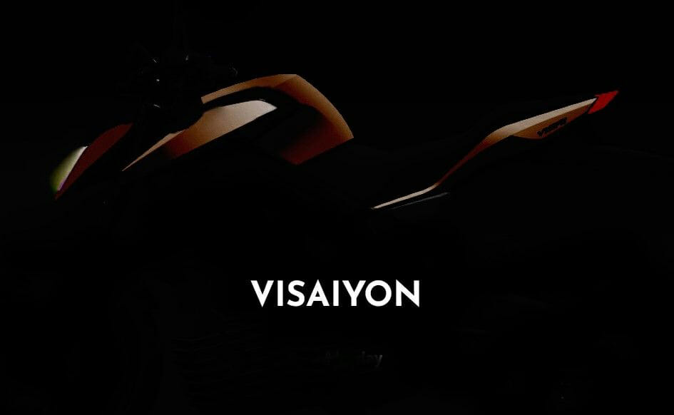 A motorcycle featuring the word "visayon" as an auto draft.