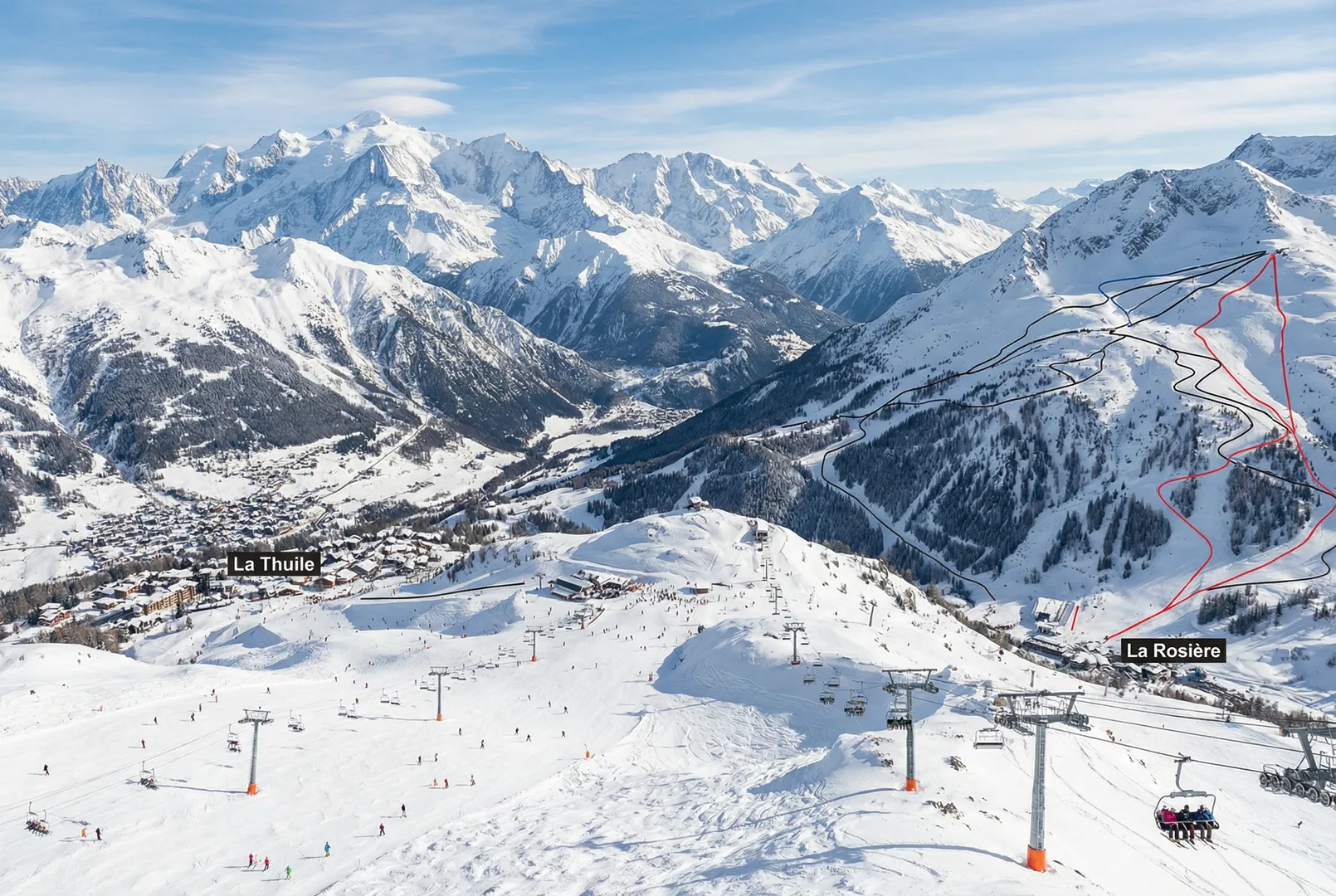 La Thuile (Italy) ski resort