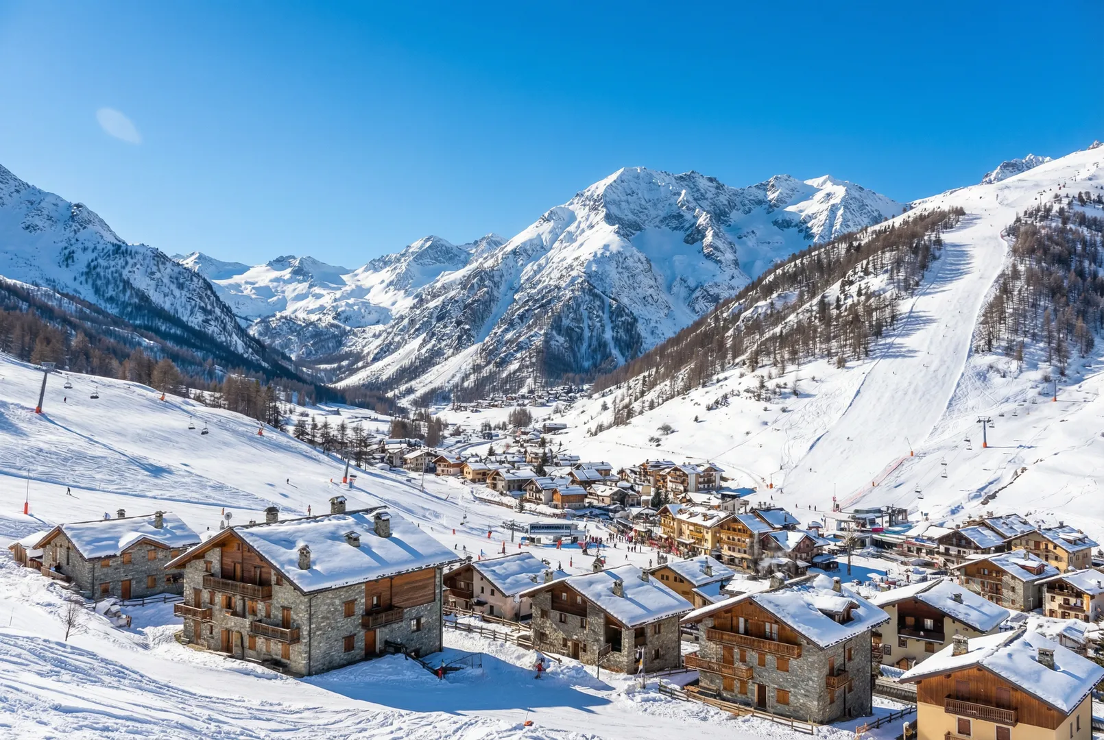 Cesana Torinese ski resort