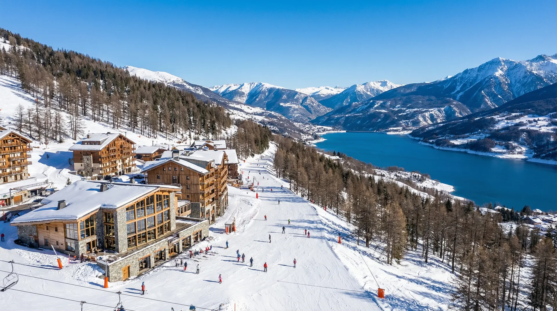 Les Orres 1800 ski resort