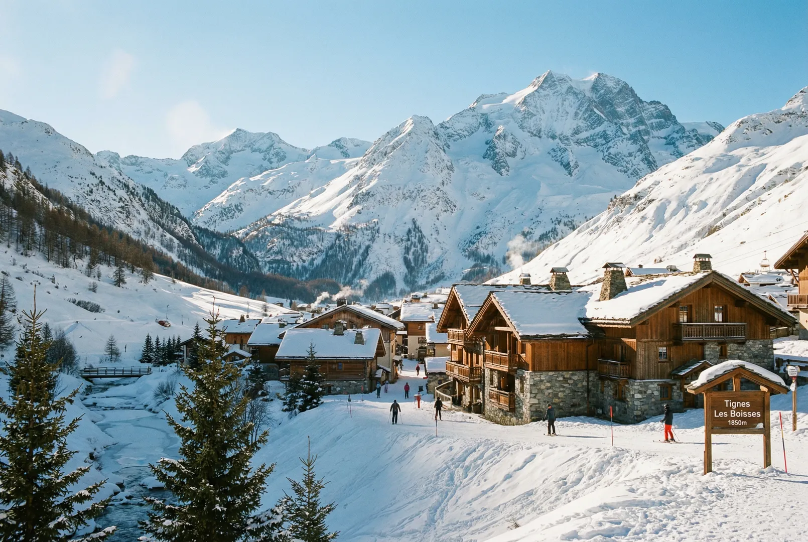 Tignes Les Boisses ski resort