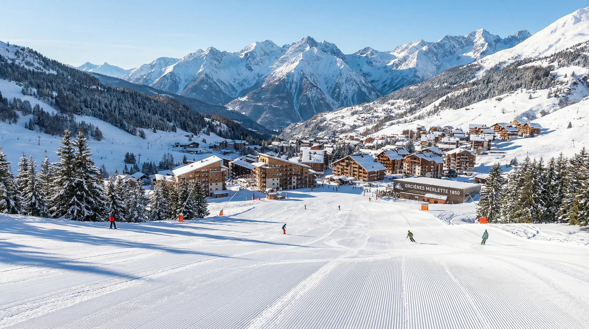 Orcières Merlette 1850 ski resort