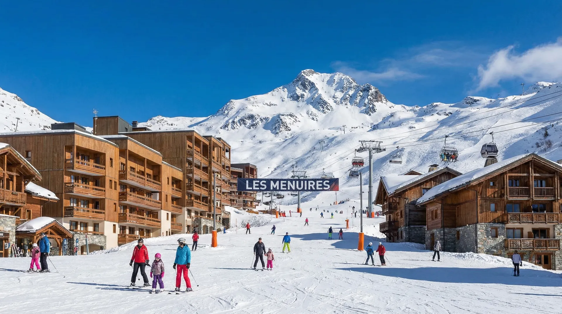 Les Menuires ski resort