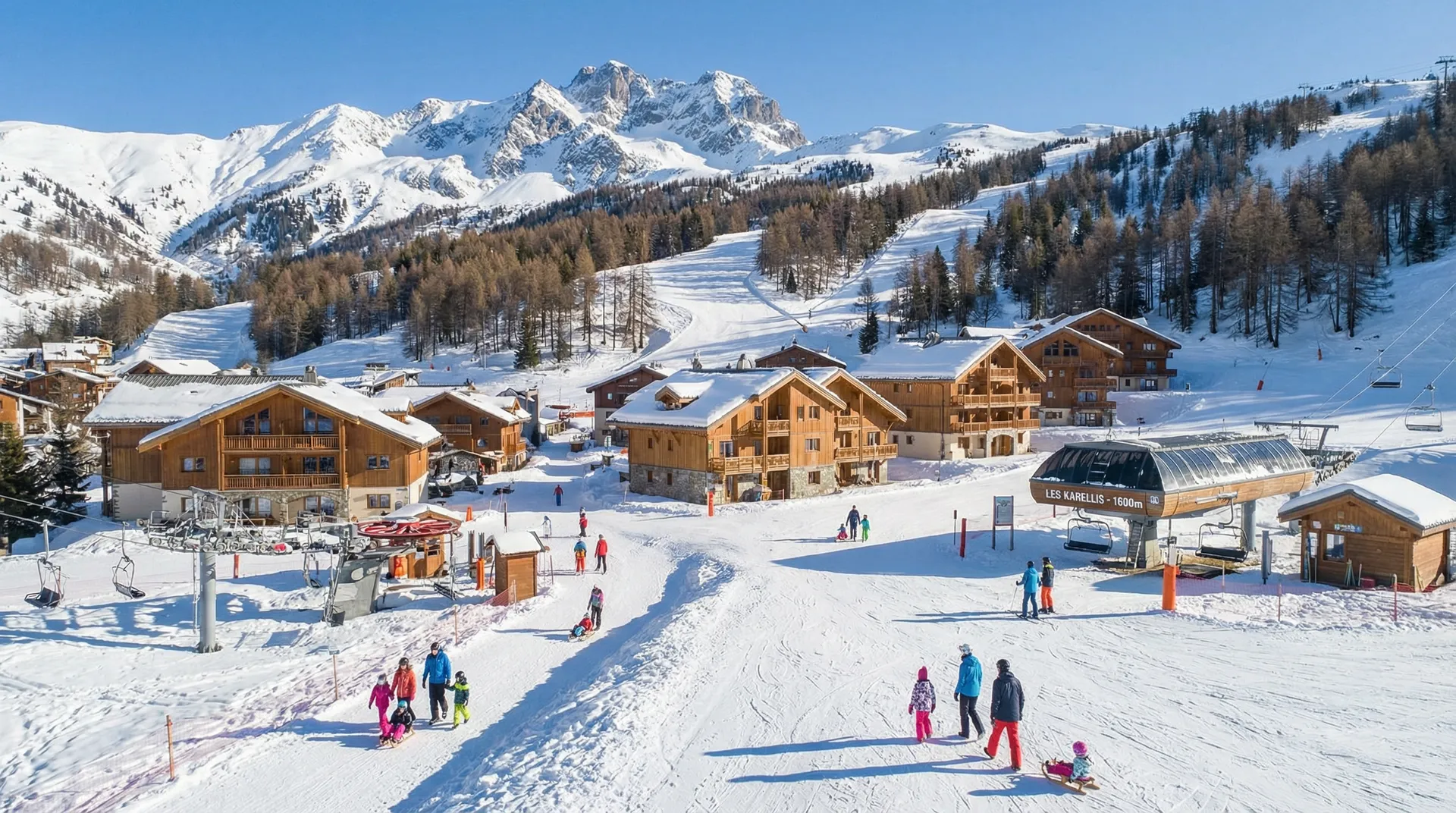 Les Karellis ski resort