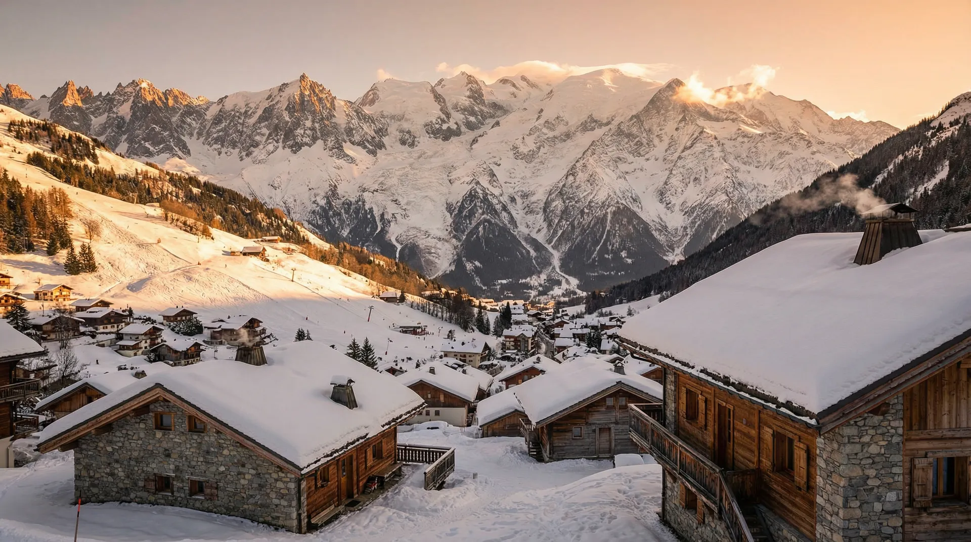 Les Contamines Montjoie ski resort