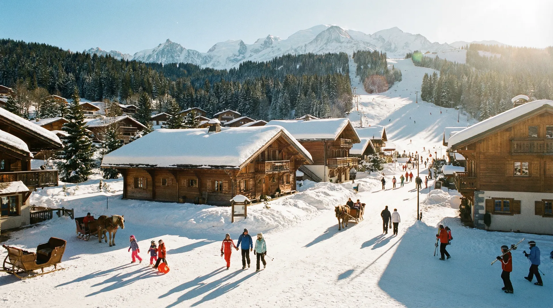 Les Carroz ski resort