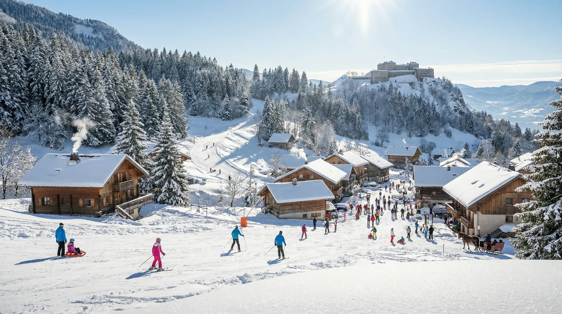 Le Sappey en Chartreuse ski resort