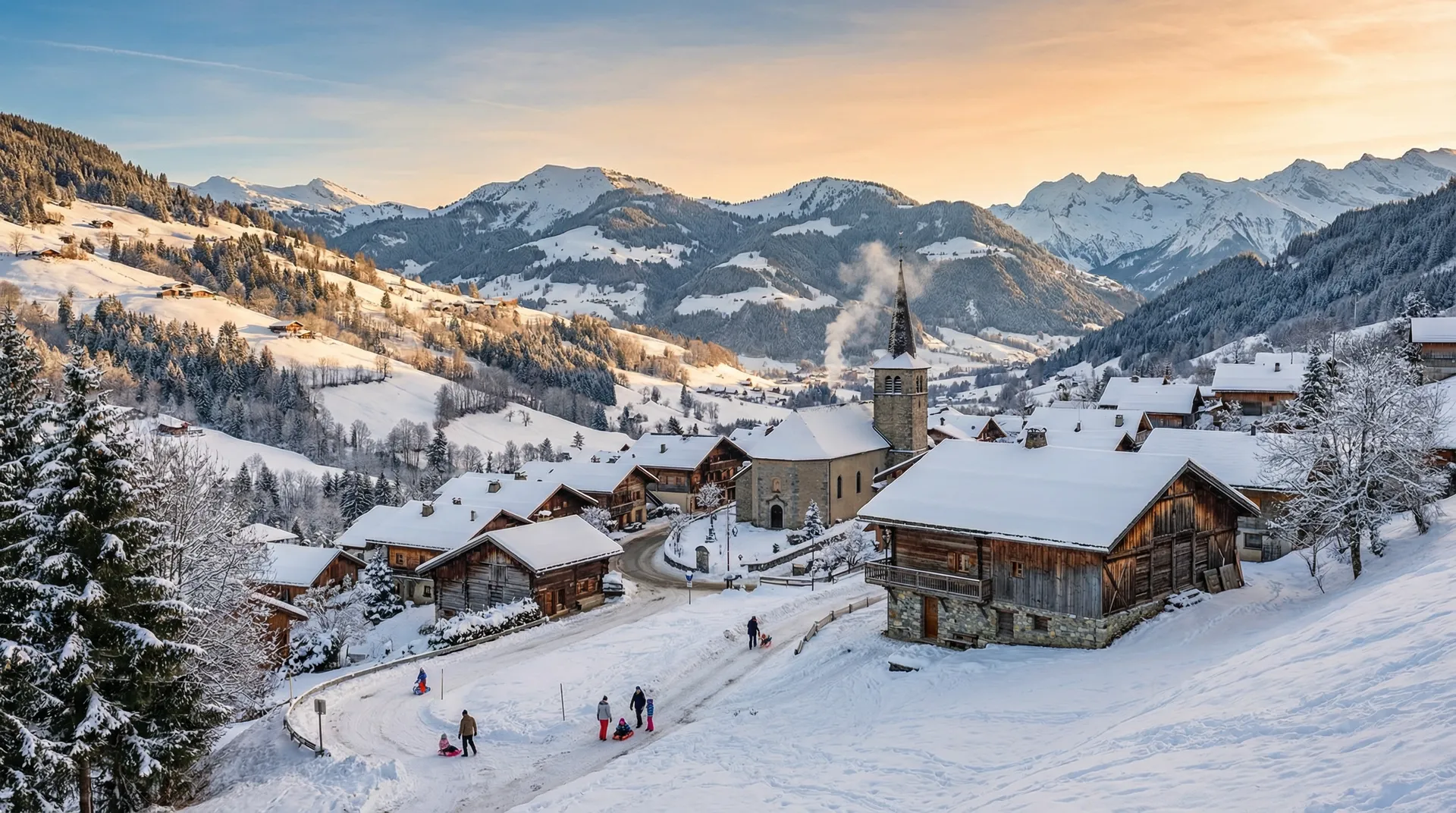 Flumet – St Nicolas la Chapelle ski resort