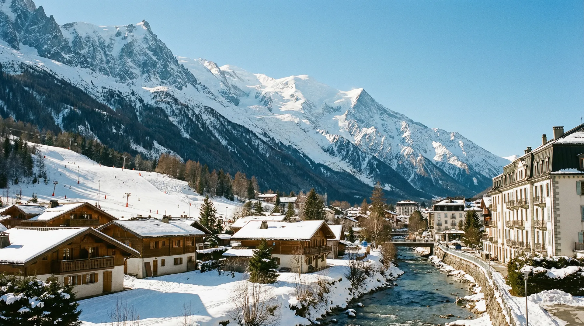 Chamonix ski resort