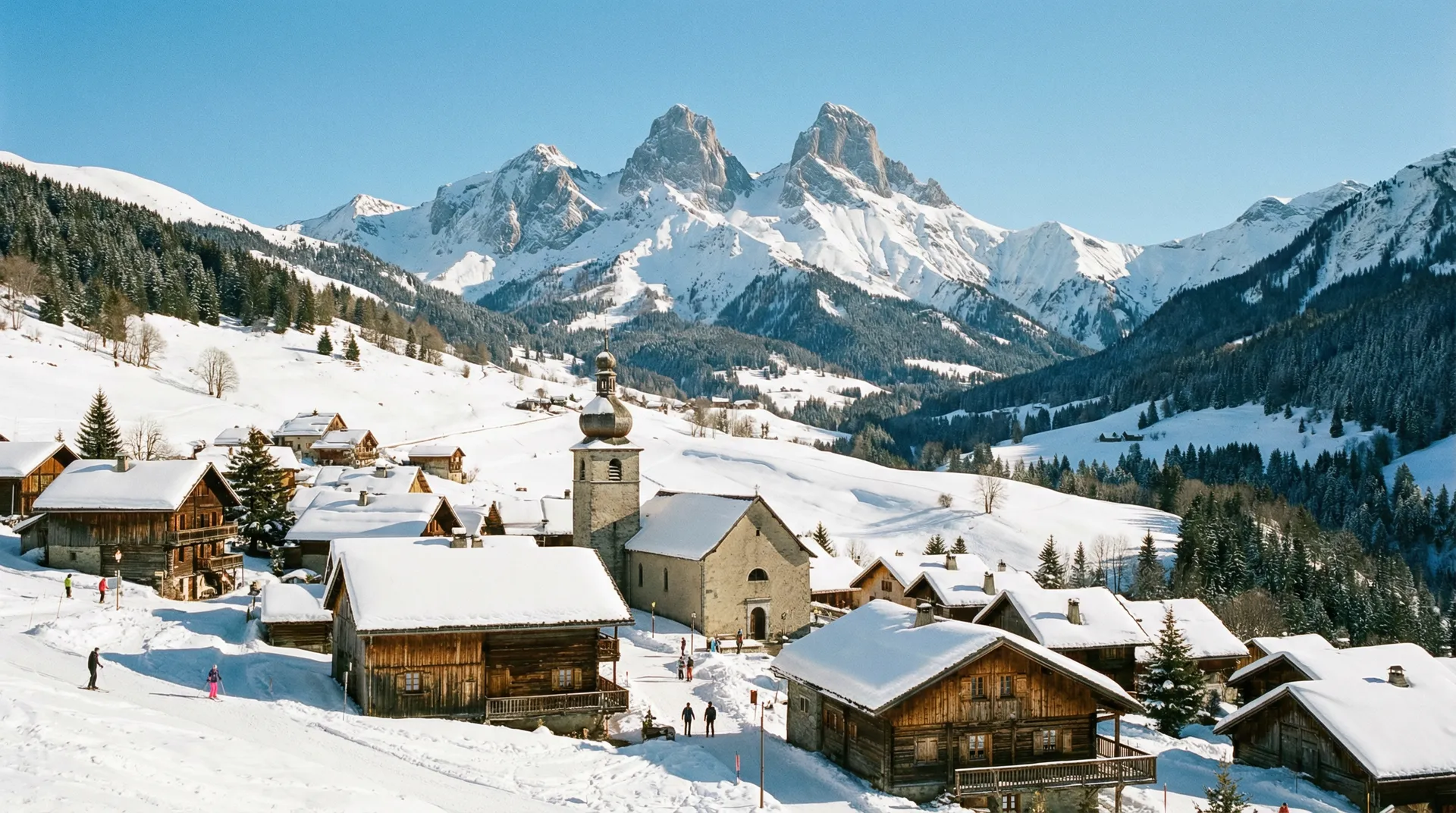 Albiez Montrond ski resort