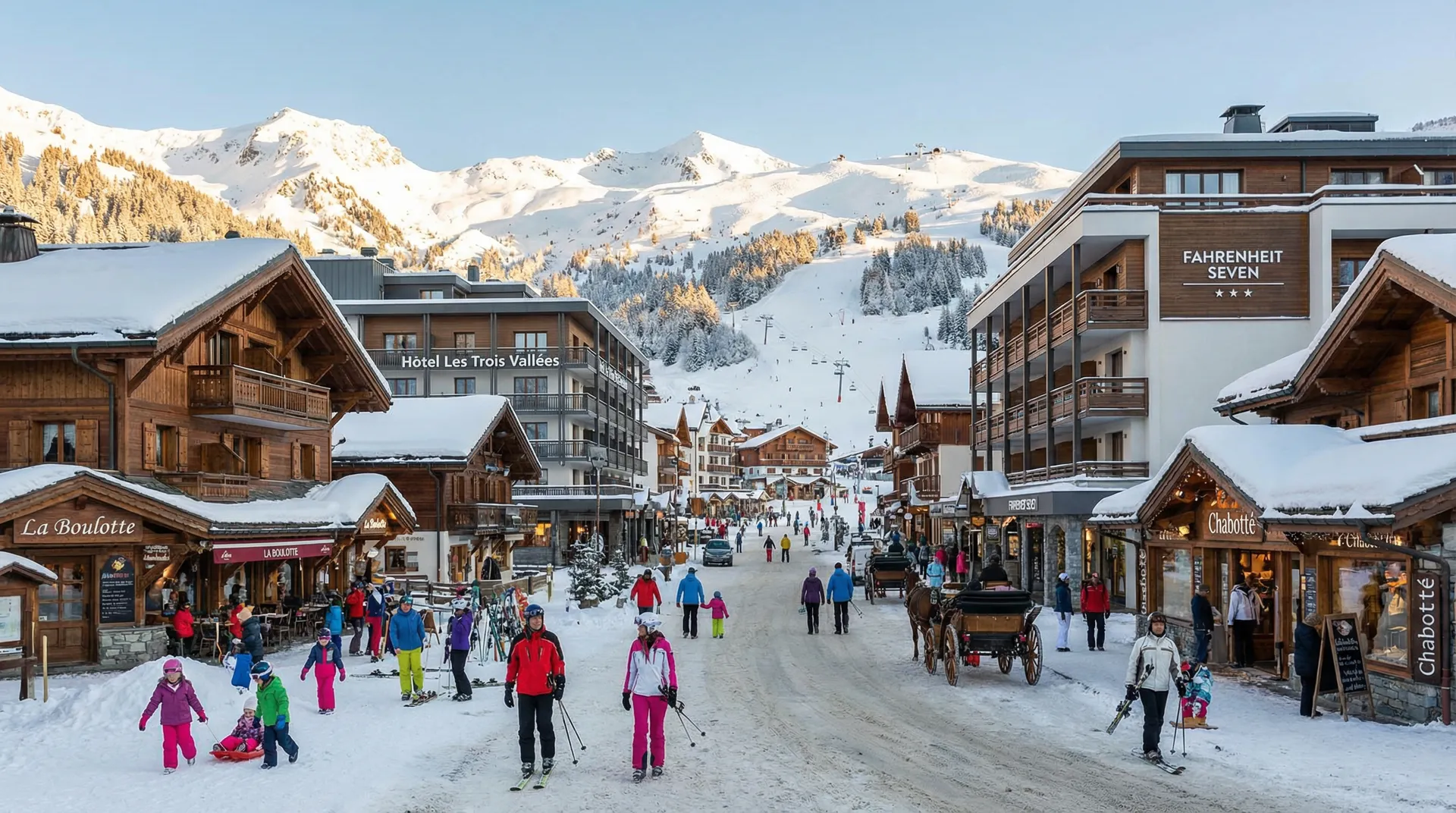 Courchevel Moriond 1650 ski resort