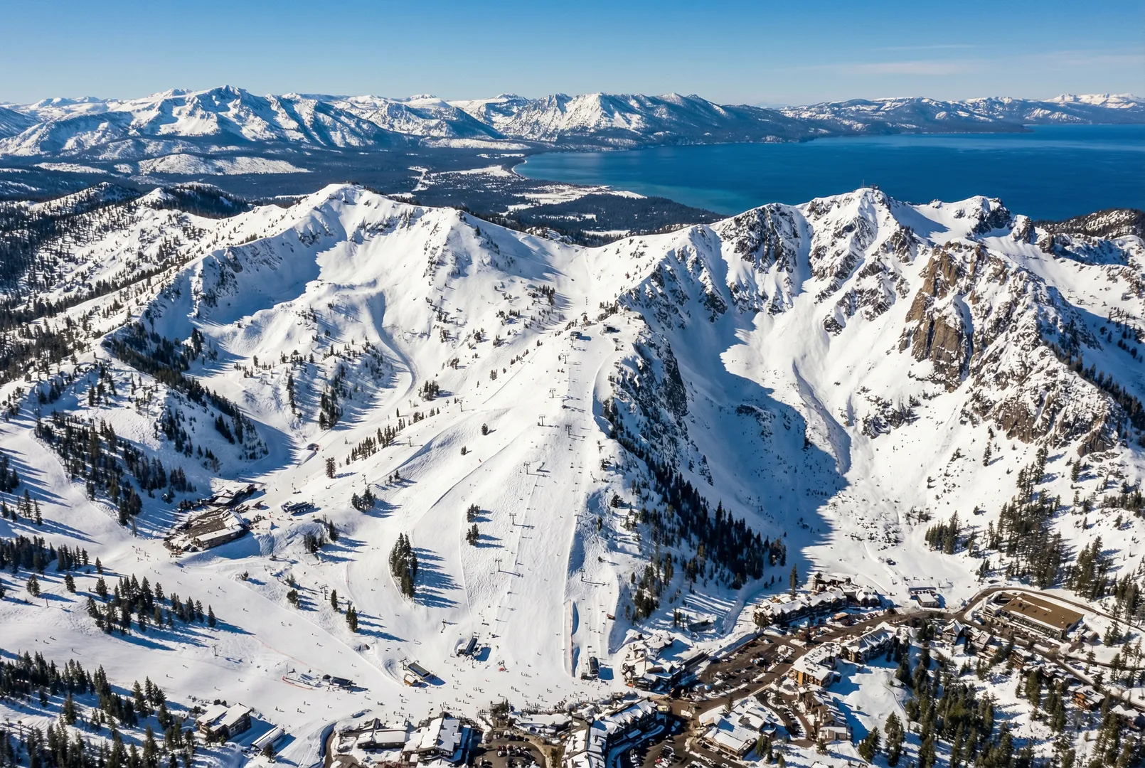 Squaw Valley Alpine Meadows ski resort