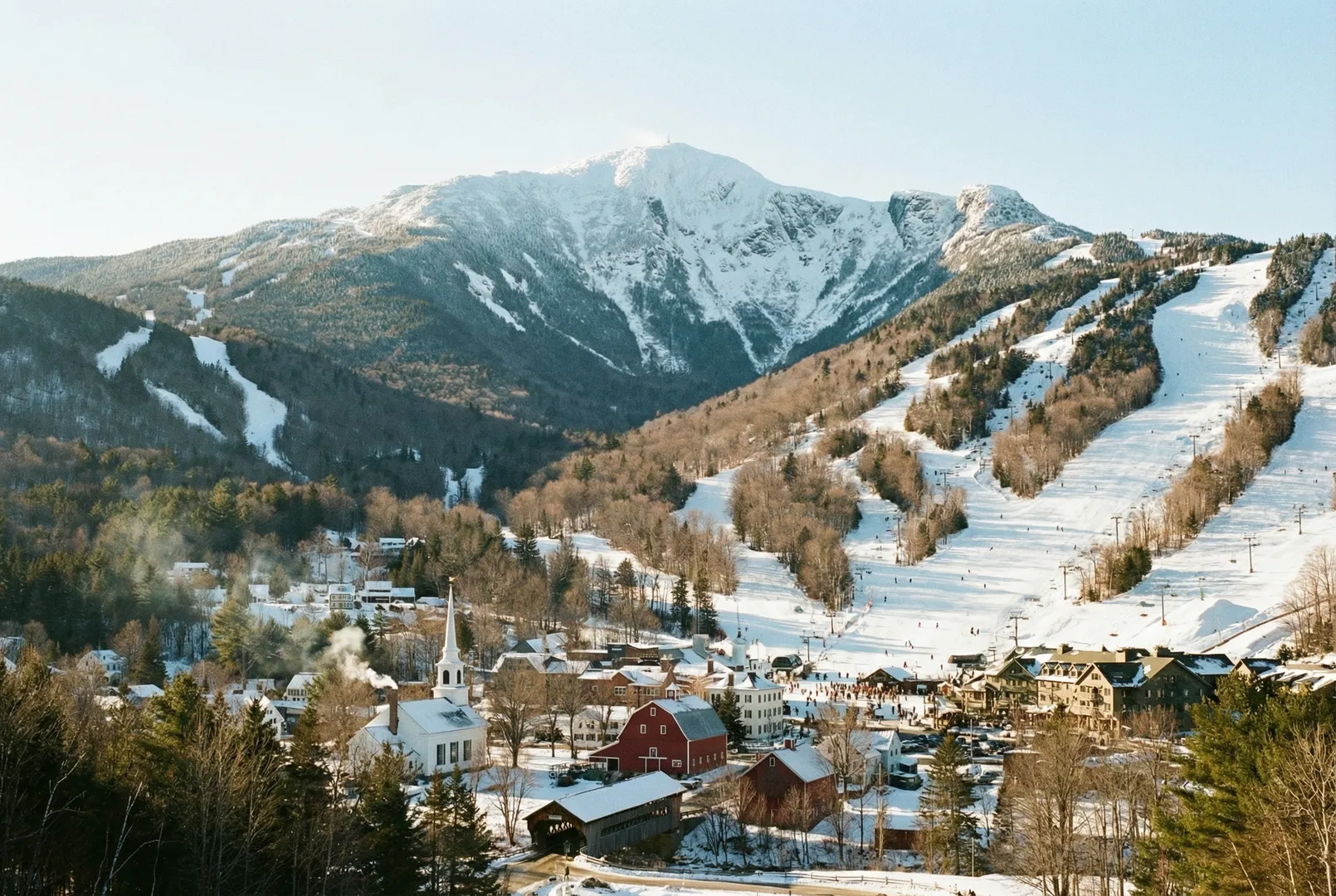 Stowe Mountain ski resort