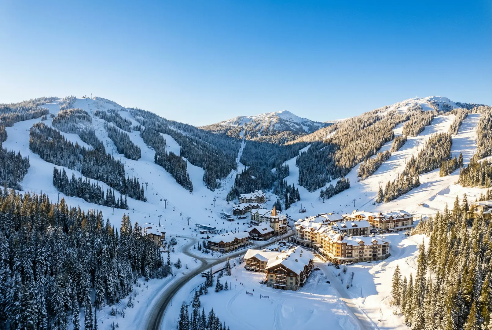 Sun Peaks ski resort
