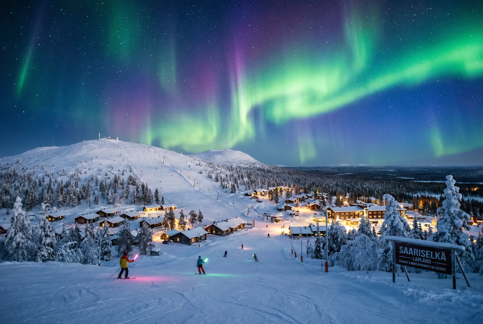 Saariselkä ski resort