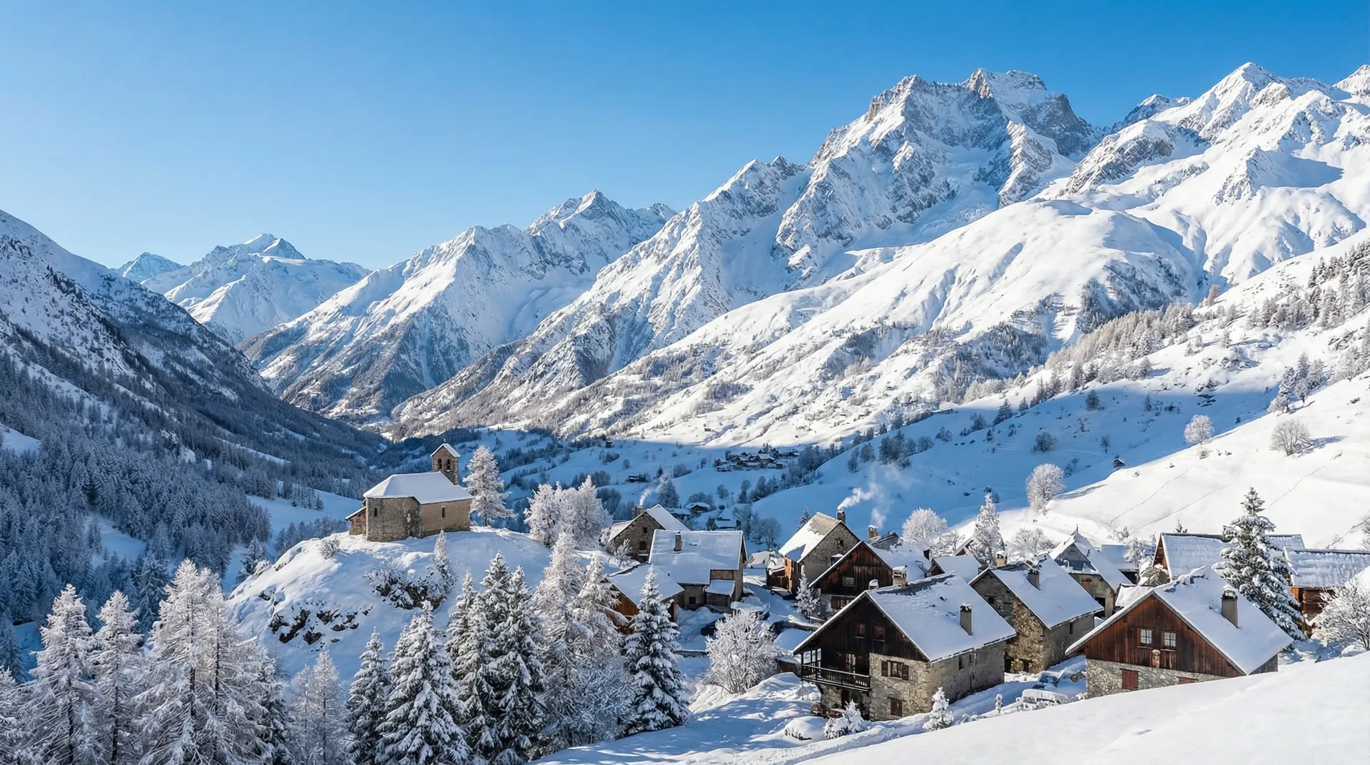 Hautes-Alpes ski resort