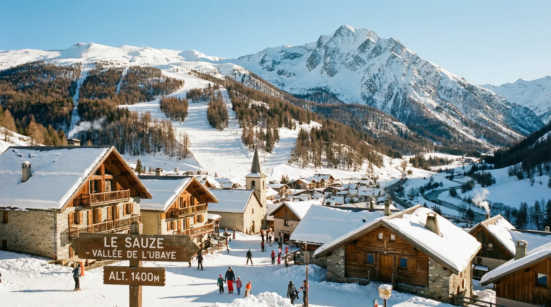 LE SAUZE ski resort