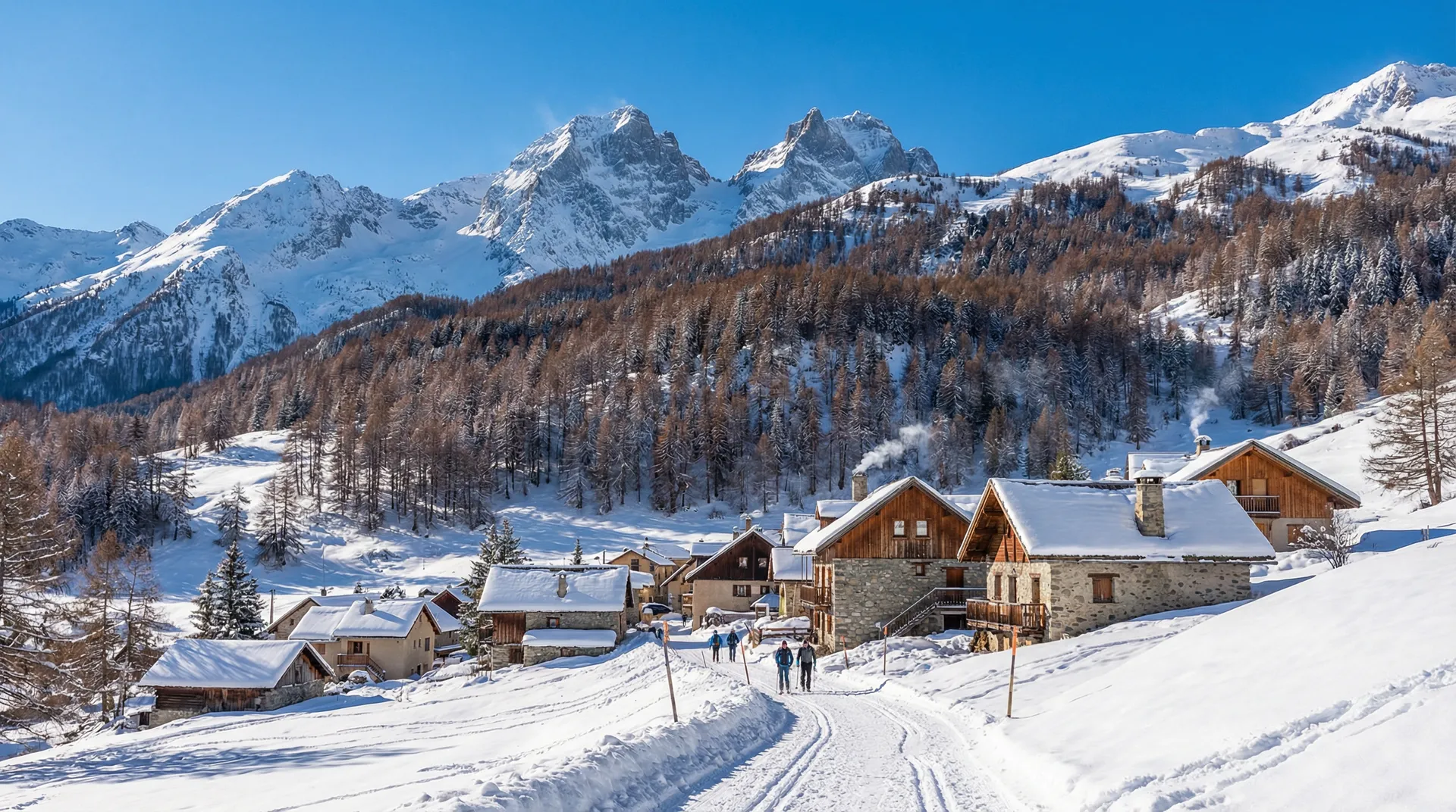 ST LEGER LES MELEZES ski resort