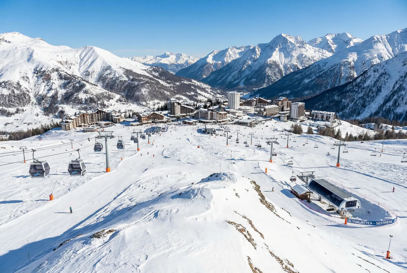 Sestriere Borgata ski resort