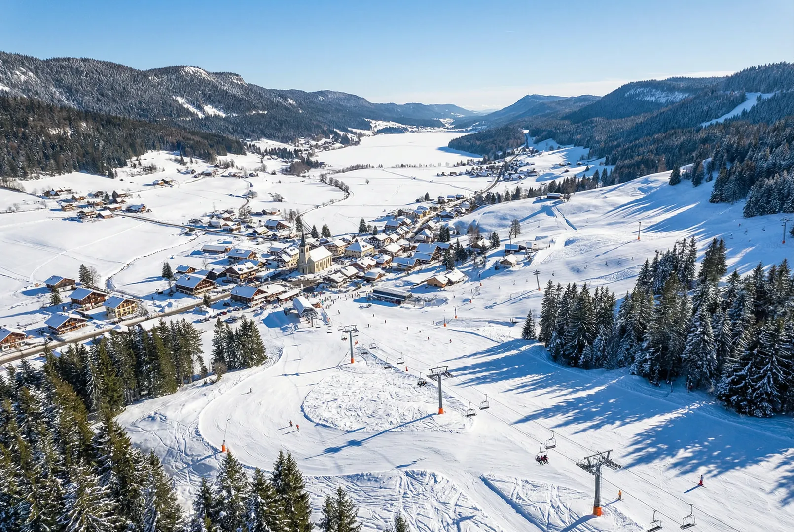 Le Brassus (Switzerland) ski resort