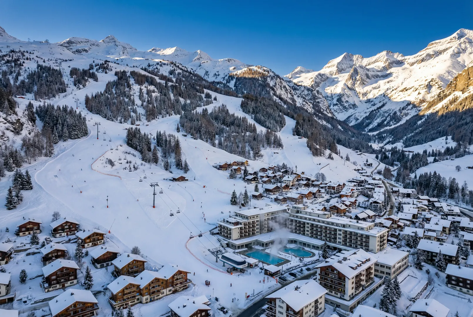 Leukerbad ski resort