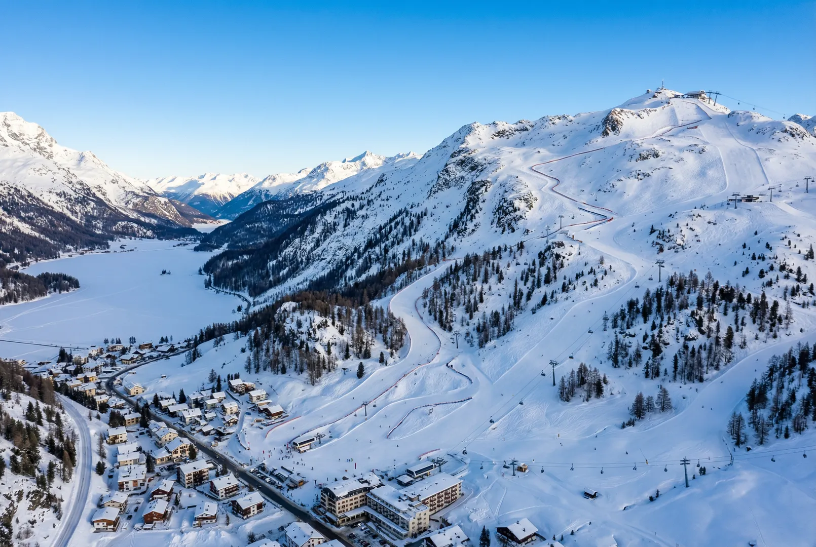 Silvaplana ski resort