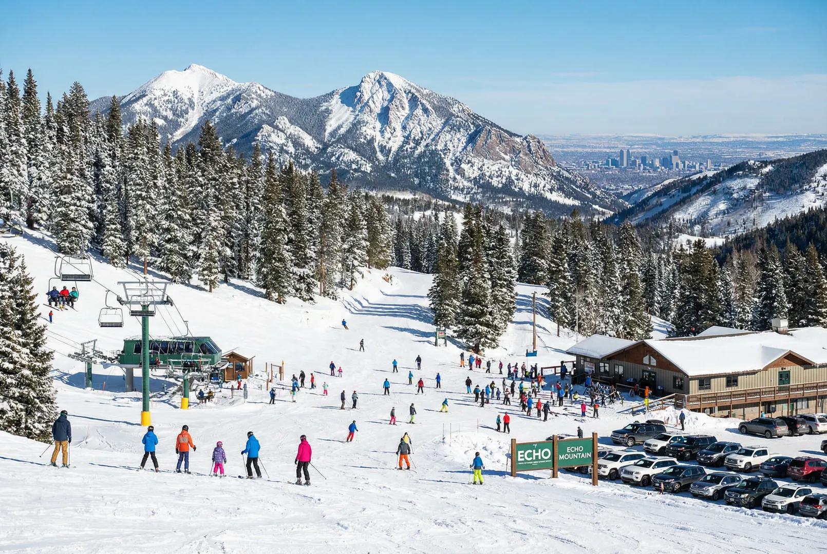 Echo Mountain ski resort