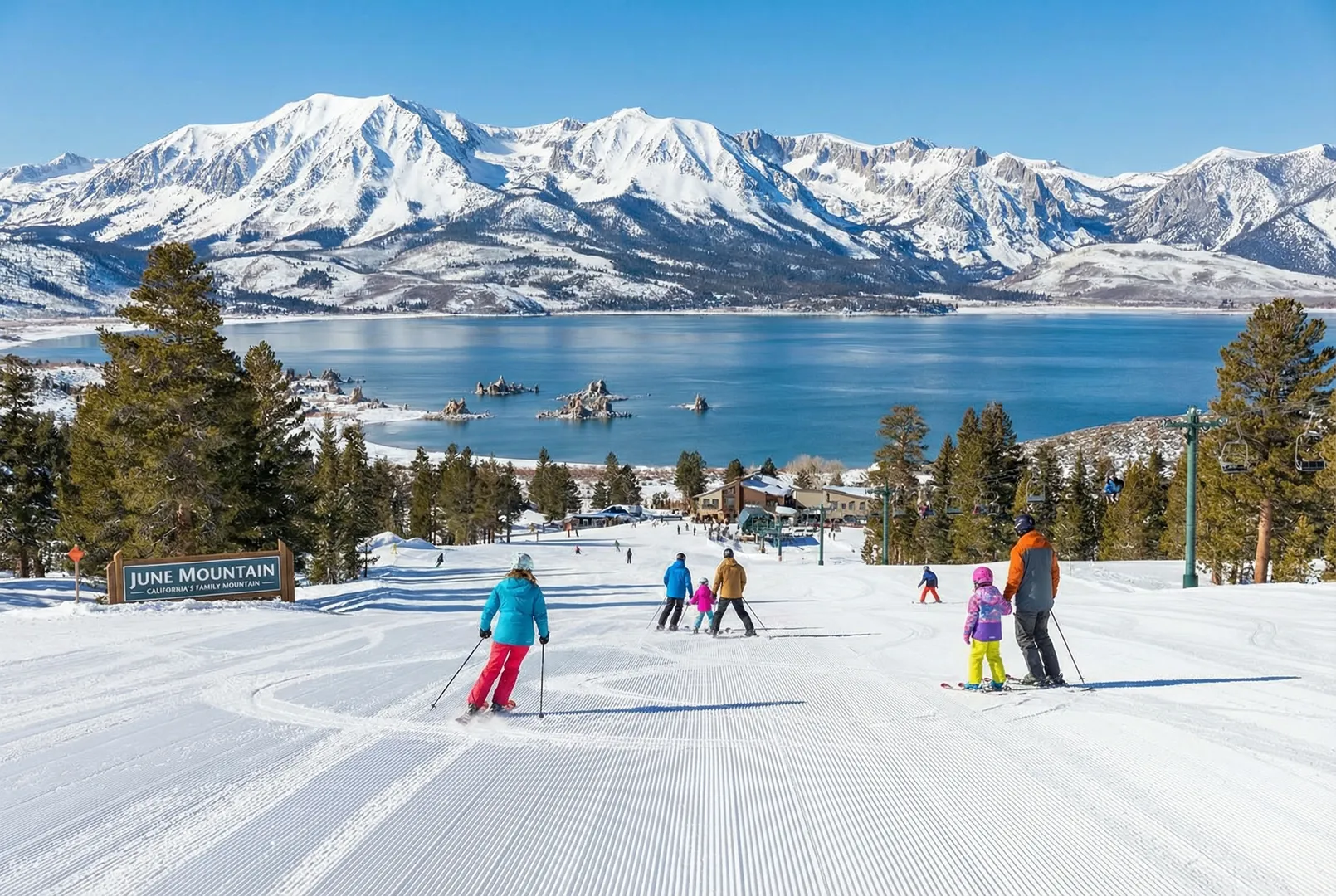 June Mountain ski resort