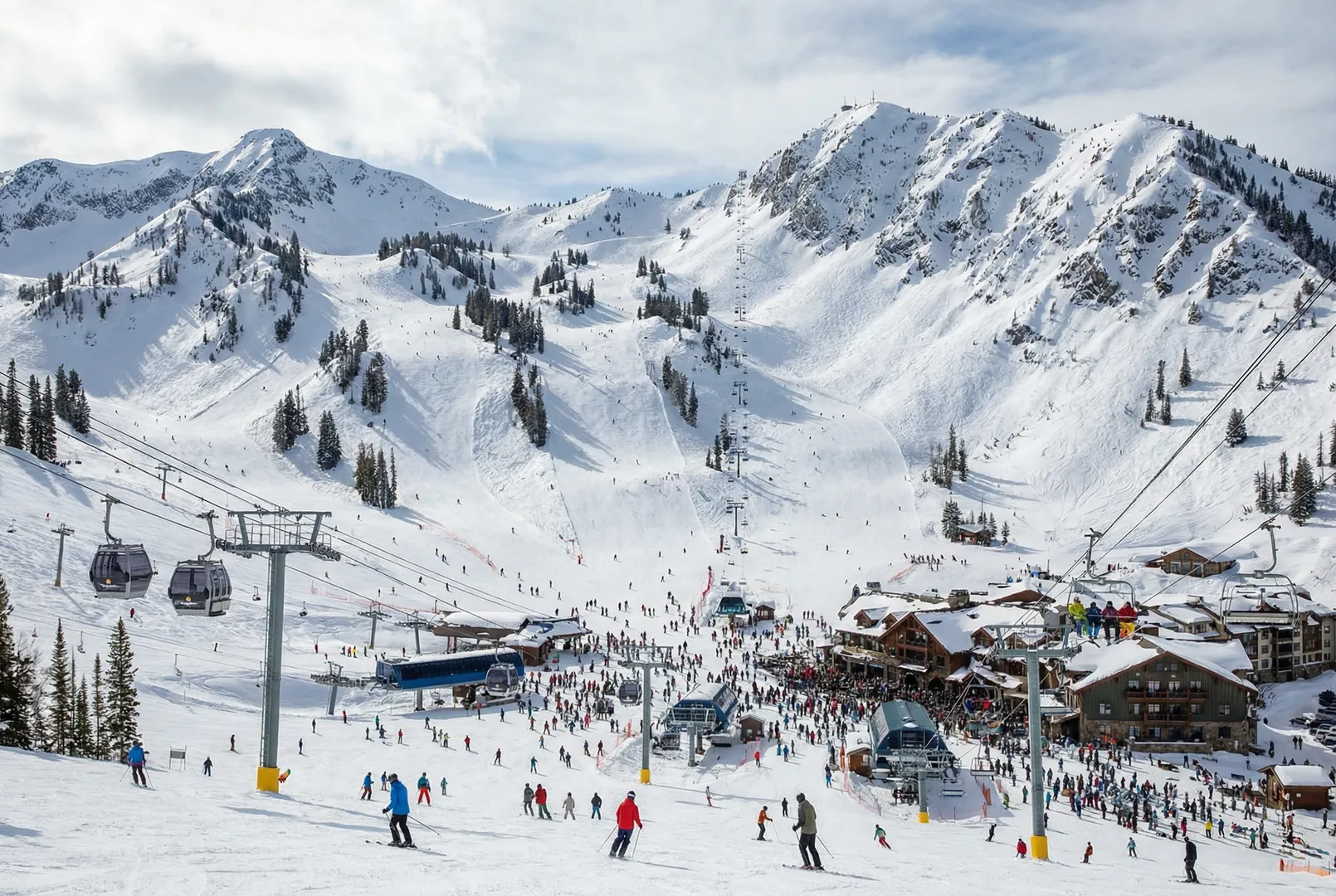 Snowbasin ski resort