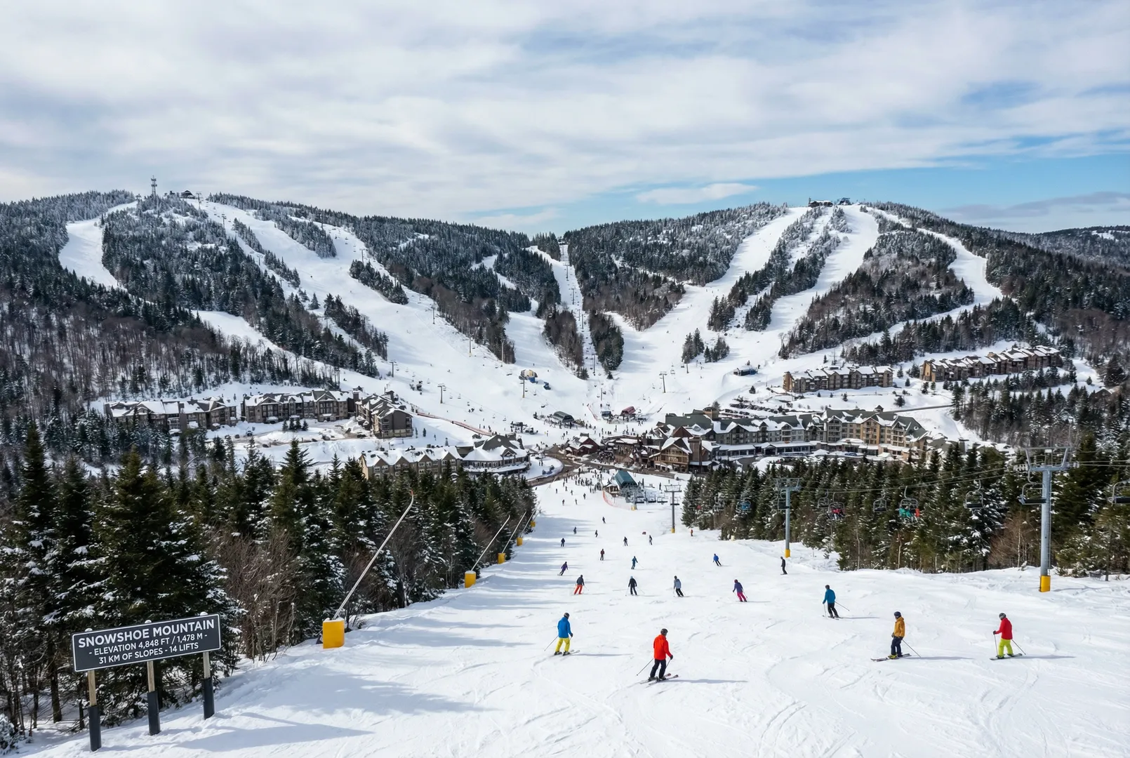 Snowshoe Mountain ski resort