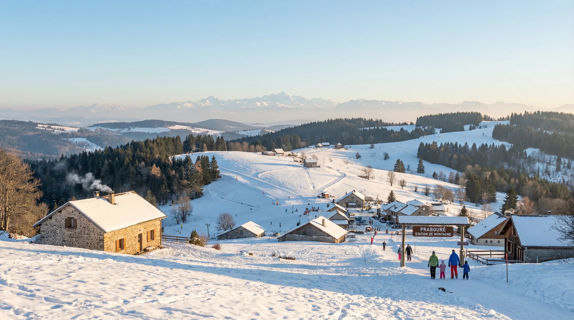 Prabouré ski resort