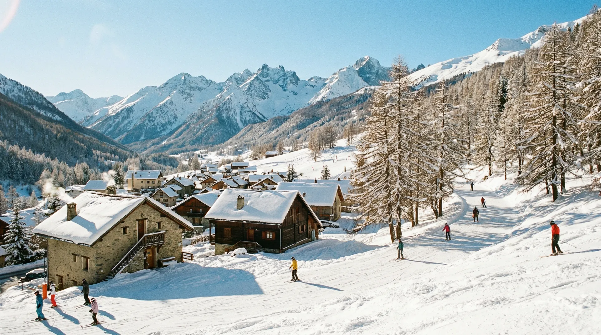 Queyrassine ski resort