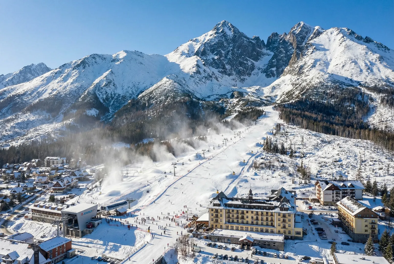 Tatranská Lomnica ski resort