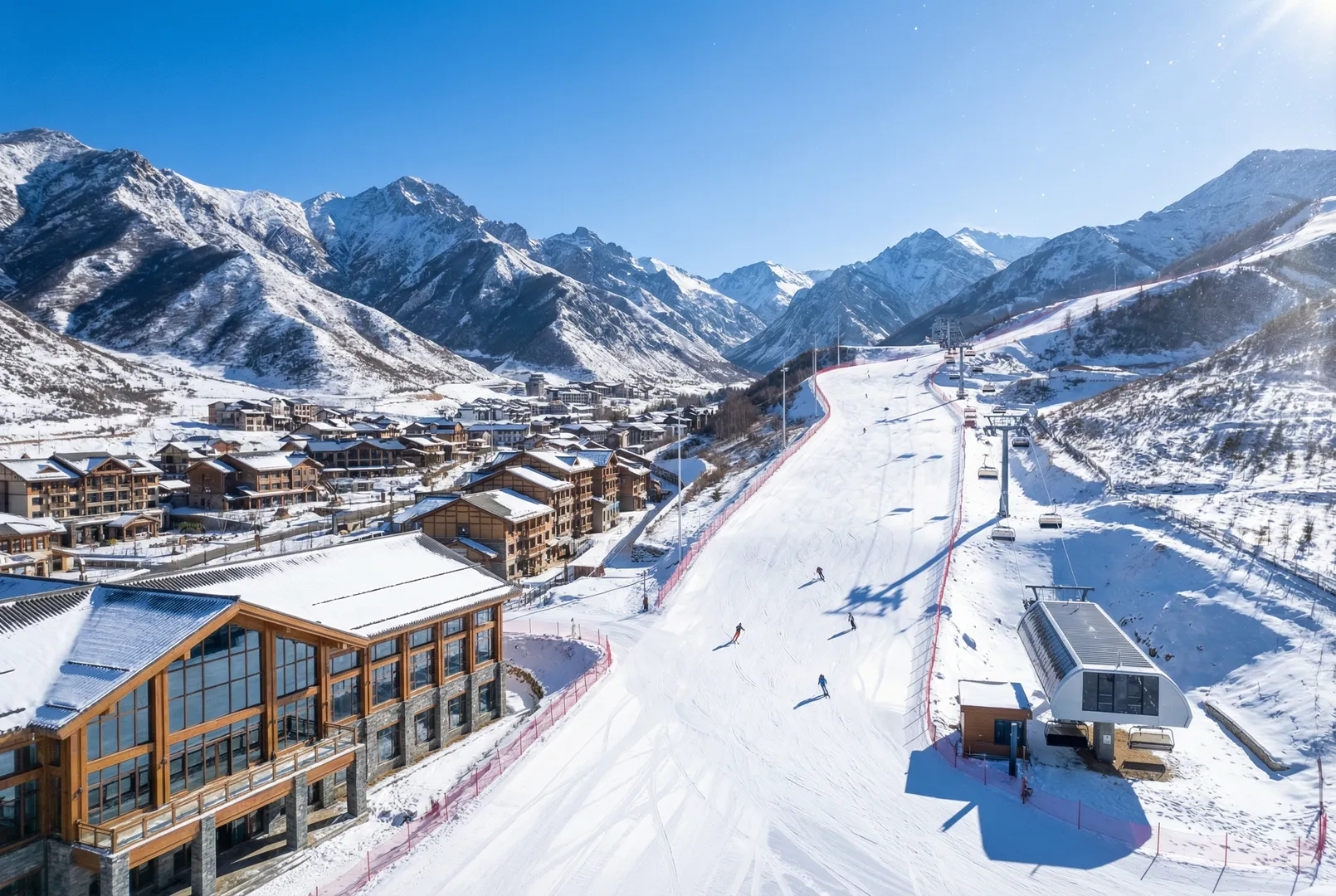 Two Dragons ski resort