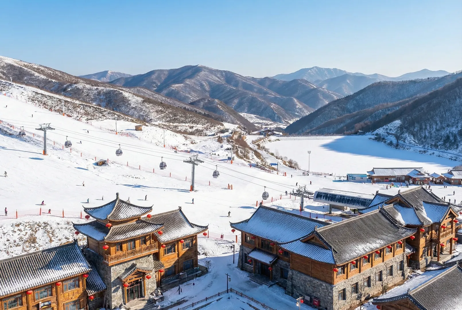 Wujiashan ski resort
