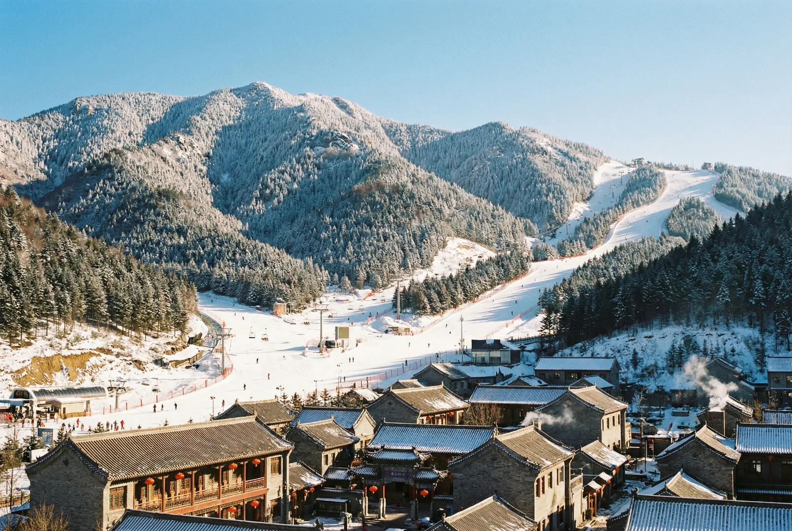 Xing Longshan ski resort